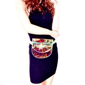 Holographic belt bag